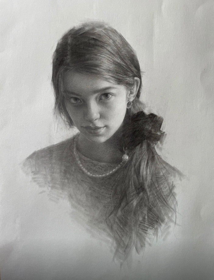 Custom Graphite Pencil Portrait | Hand-Drawn from Your Photo