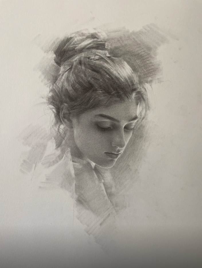Custom Graphite Pencil Portrait | Hand-Drawn from Your Photo