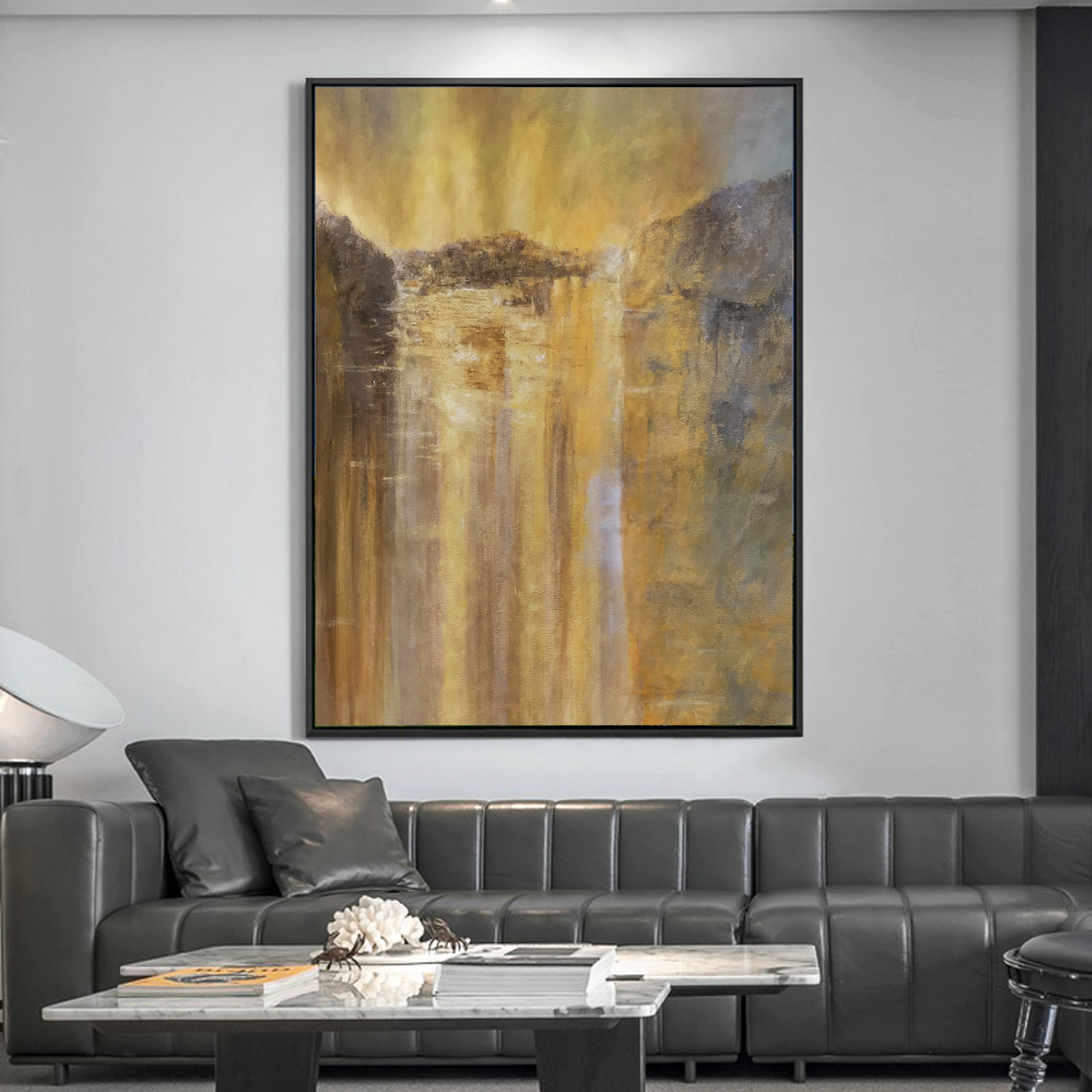 Island of the Setting Sun Painting