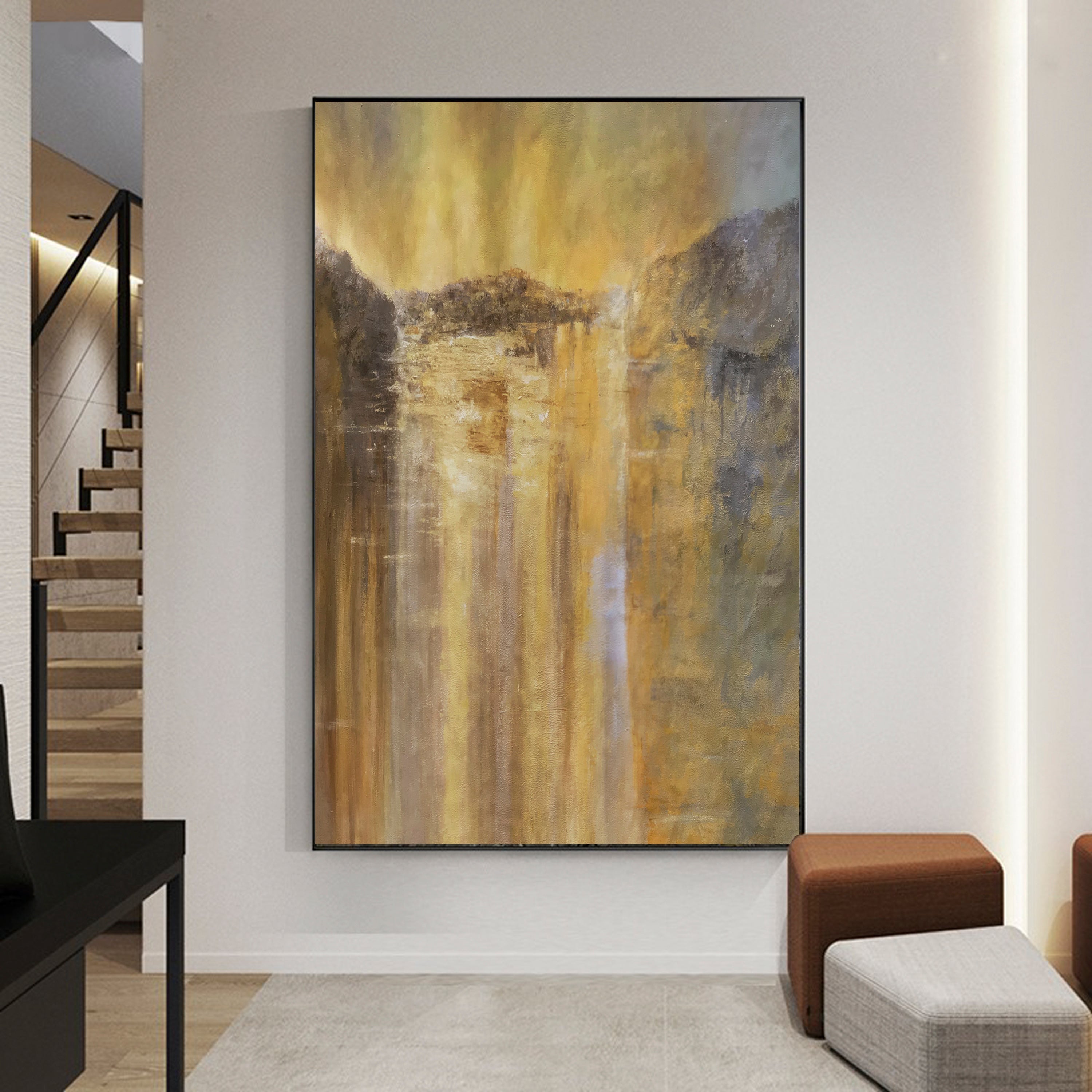 Island of the Setting Sun Painting