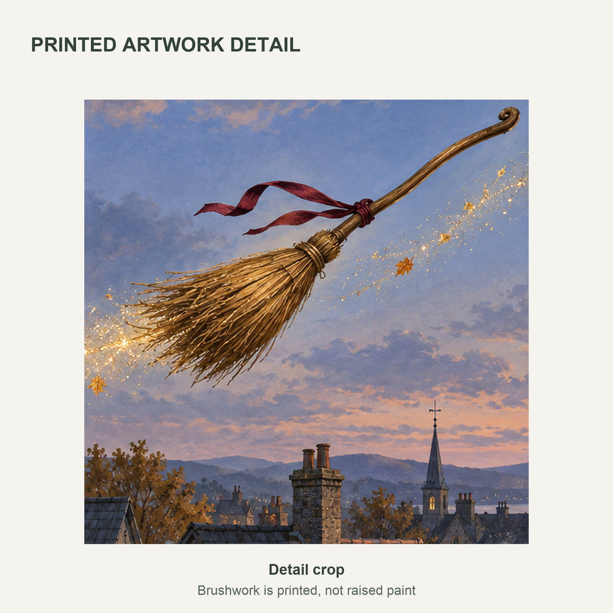 Midnight Sweeper — cropped printed artwork detail — image 06