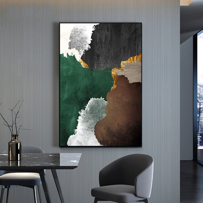 Emerald Chaos Painting