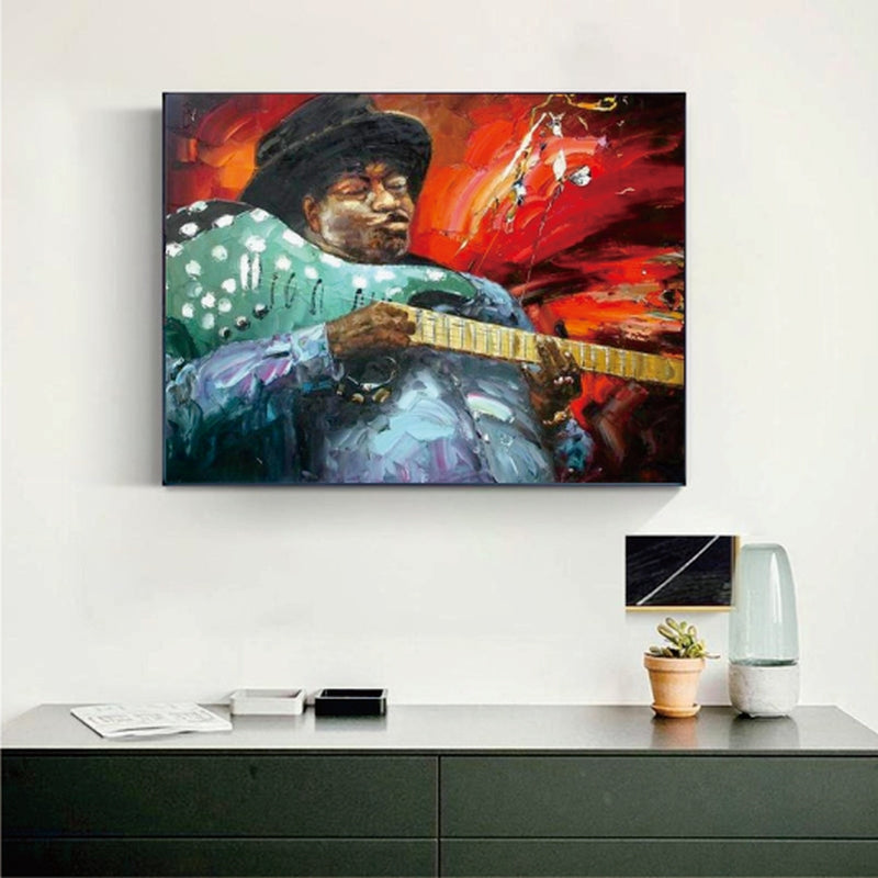 Guitar Funk Painting