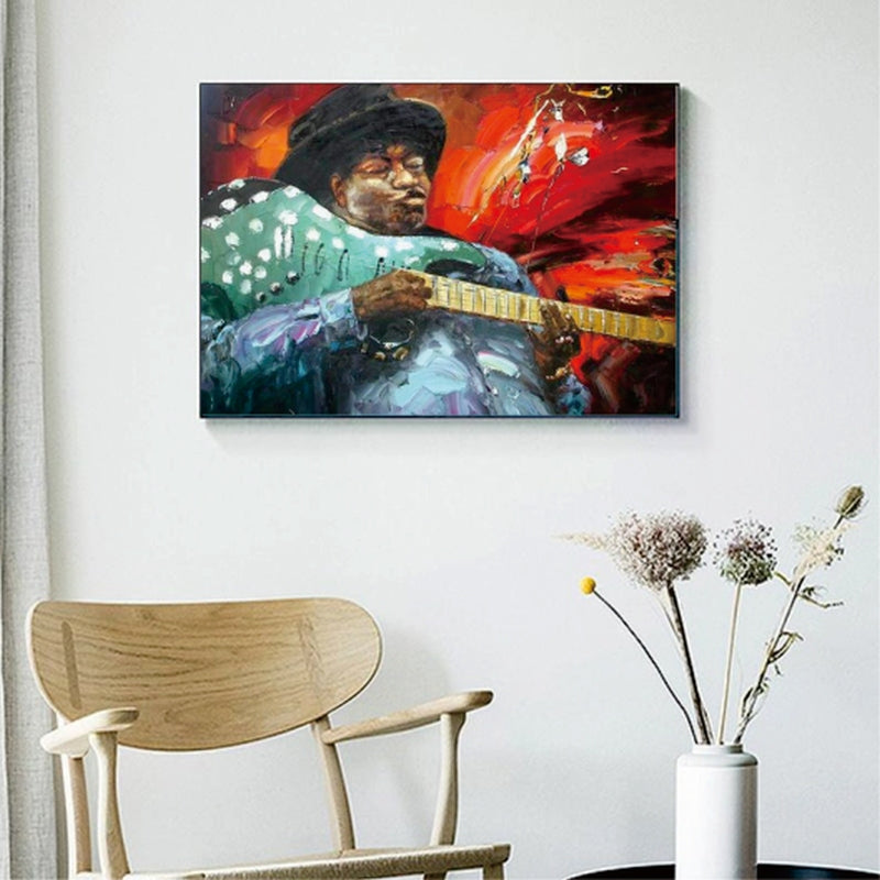 Guitar Funk Painting