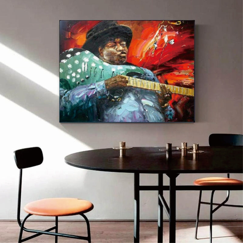 Guitar Funk Painting