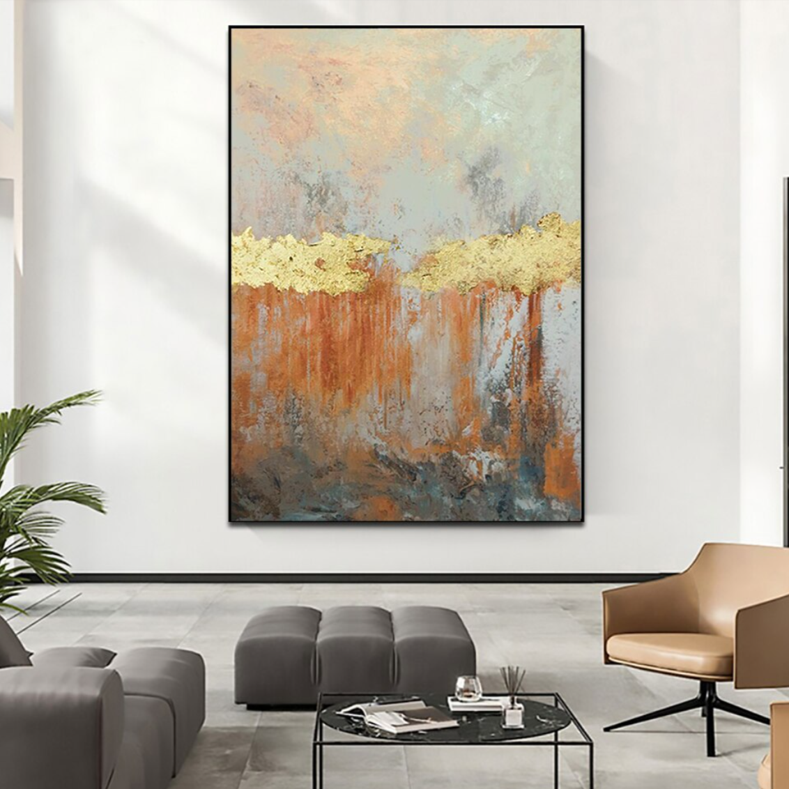 Burning Forest Painting