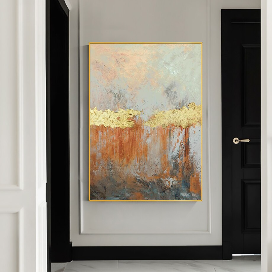 Burning Forest Painting