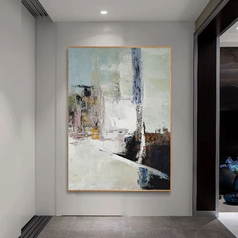 Canal Houses Painting