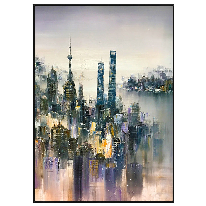 Mist in Shanghai Painting