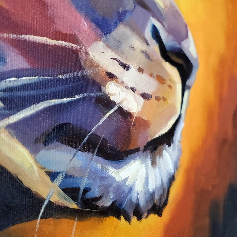 Watching the Savannah Painting