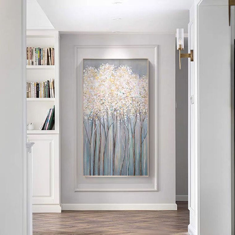 The Silk Woods Painting