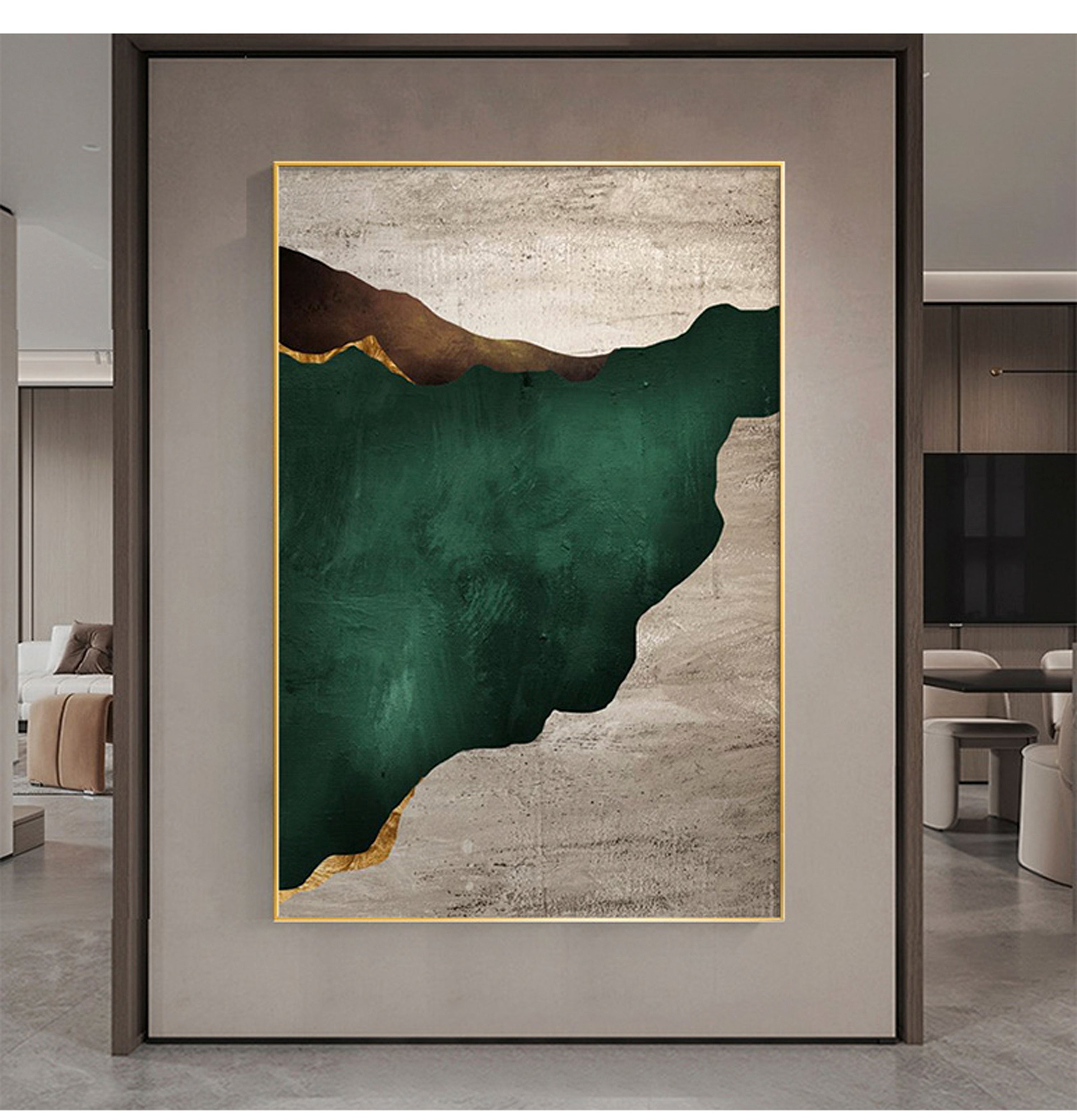 Emerald Formation Painting