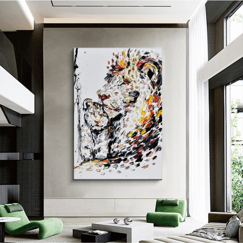 Lion‘s Love Painting