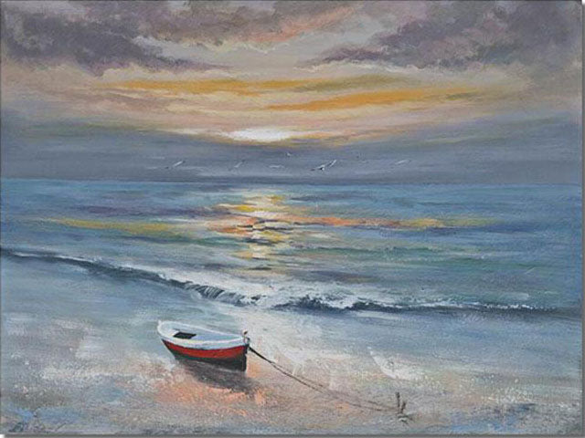 Gone Swimming Painting