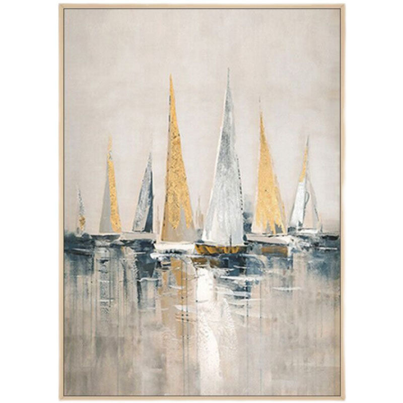 Sailing with Friends Painting