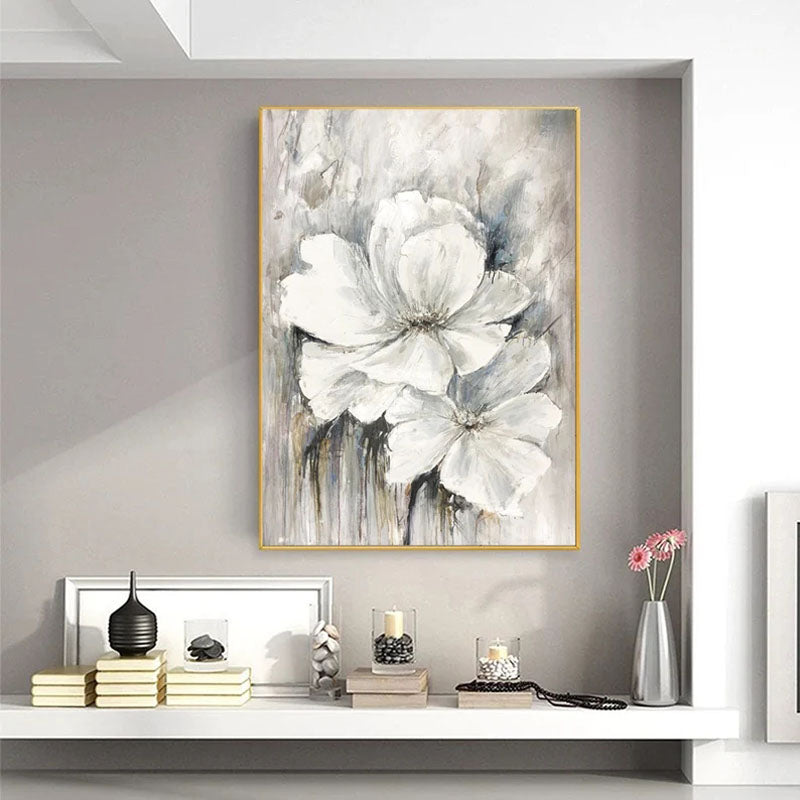 White Lily Lovestory Painting