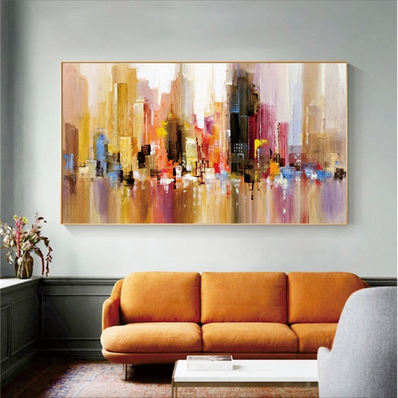 Bright City Mornings Painting