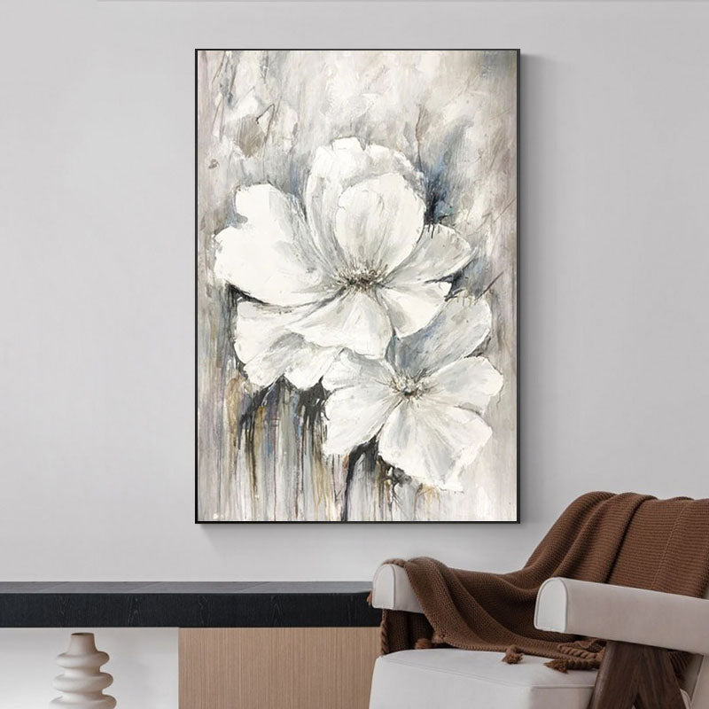 White Lily Lovestory Painting