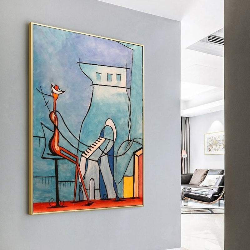 Música de la Noche Painting