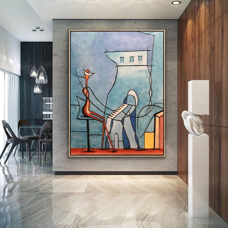 Música de la Noche Painting