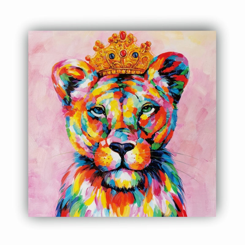 The Lion Princess Painting