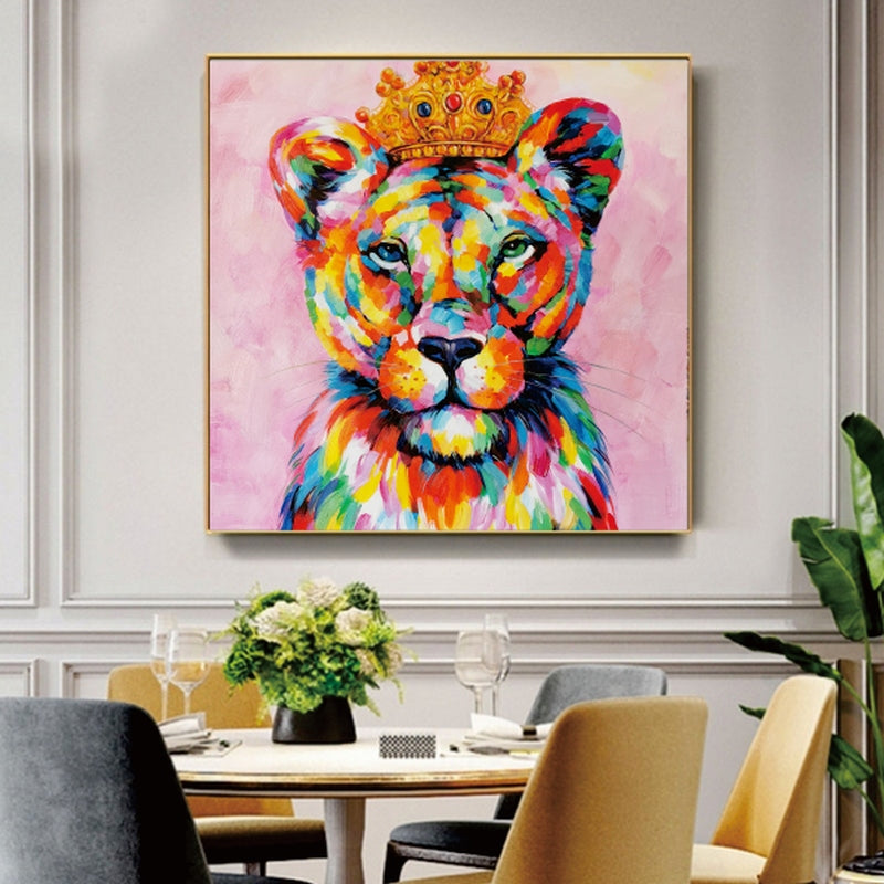 The Lion Princess Painting