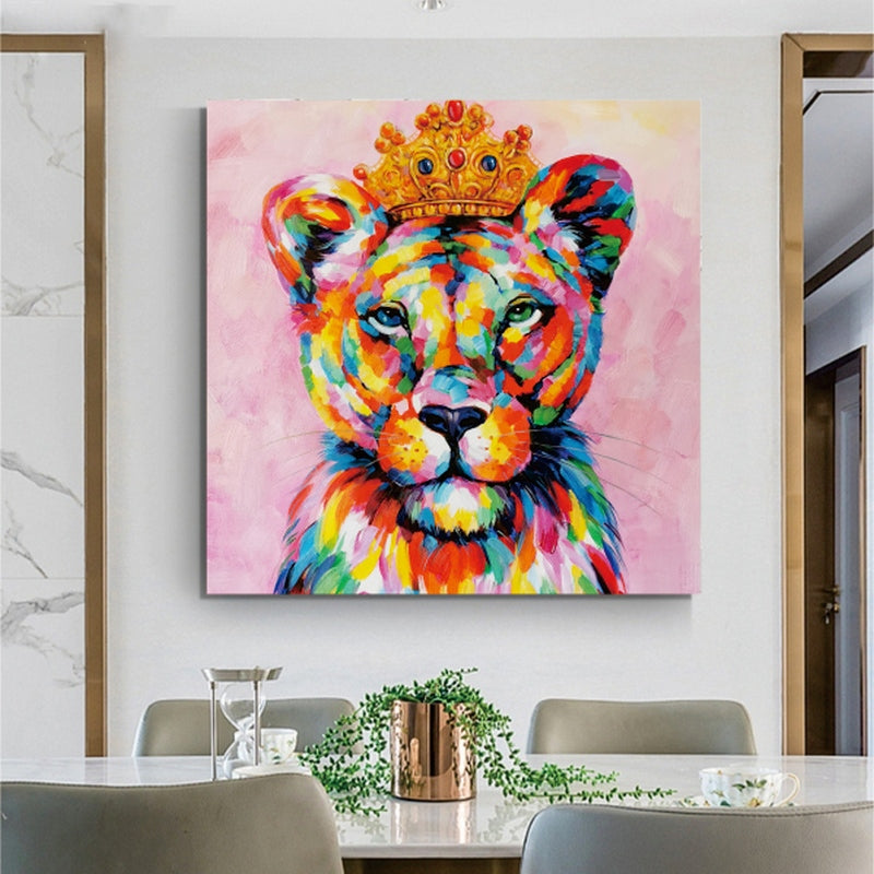 The Lion Princess Painting