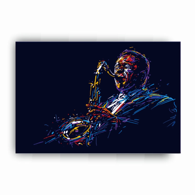 The Saxophone Solo Painting