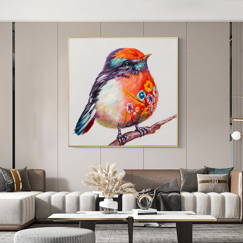 The Proud Robin Painting
