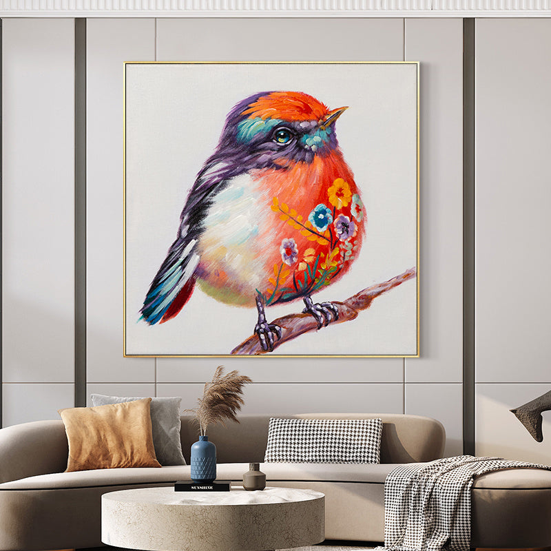 The Proud Robin Painting