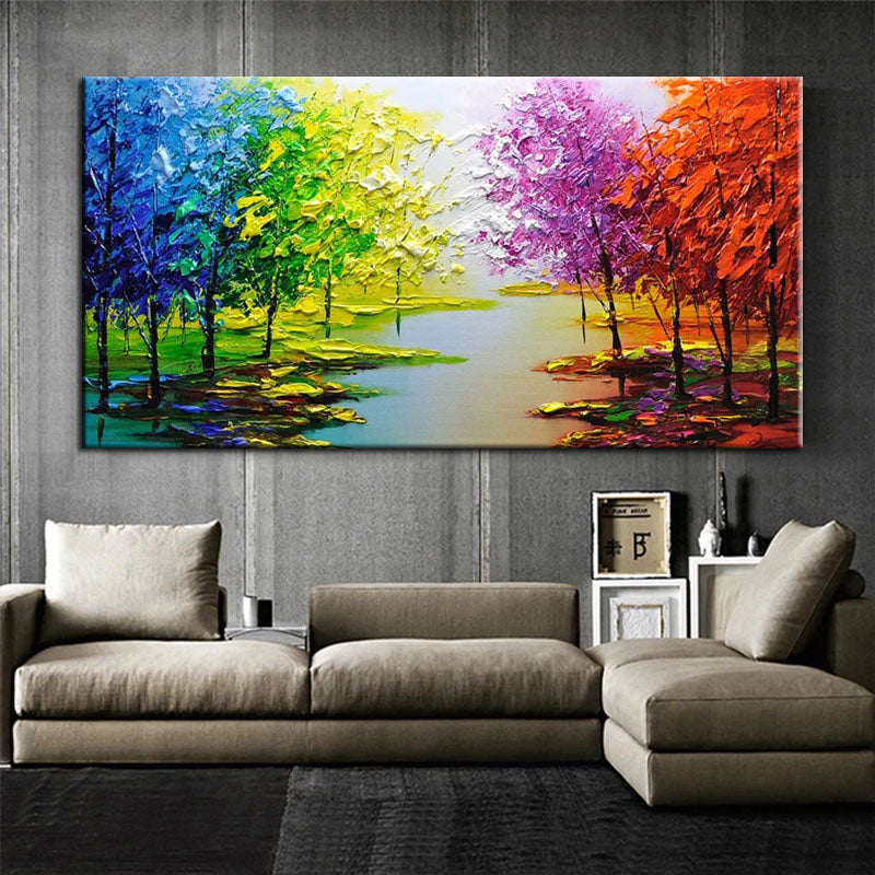 Meandering Colors Painting