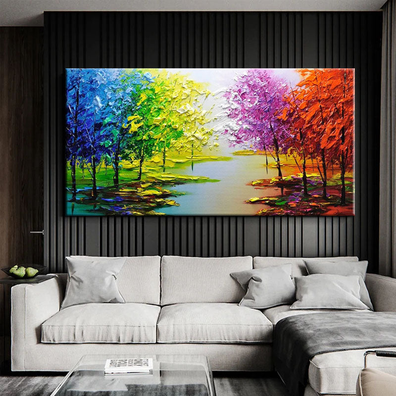 Meandering Colors Painting