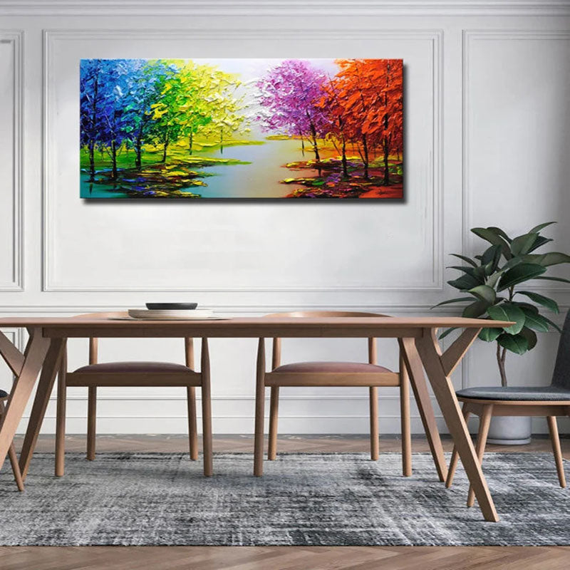 Meandering Colors Painting