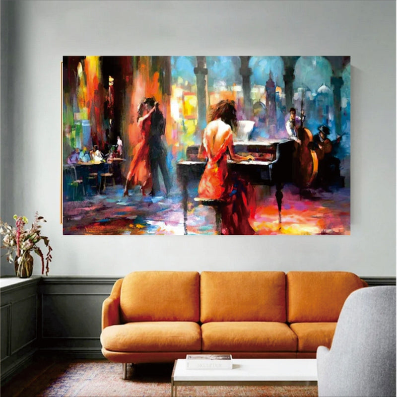 Metropolitan Night Painting