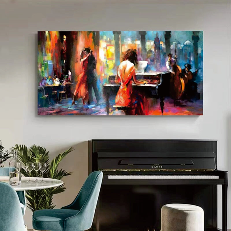 Metropolitan Night Painting