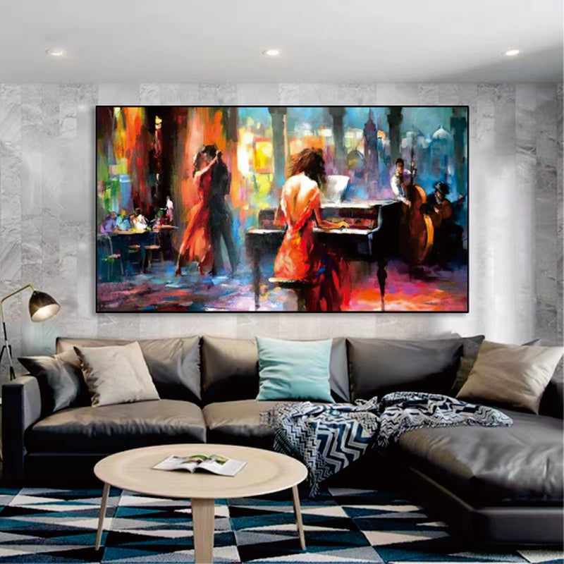 Metropolitan Night Painting