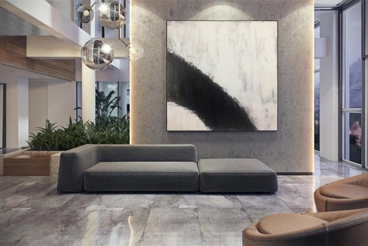 A Single Road Painting