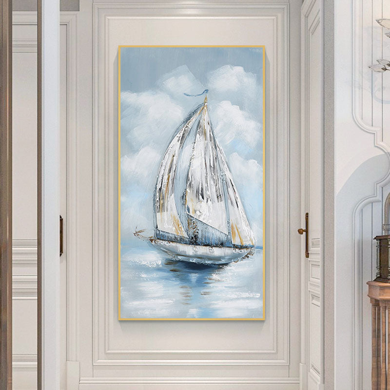 The Proud Skipper Painting