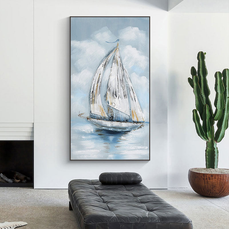 The Proud Skipper Painting