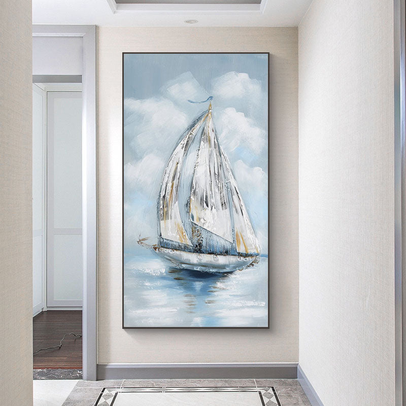 The Proud Skipper Painting