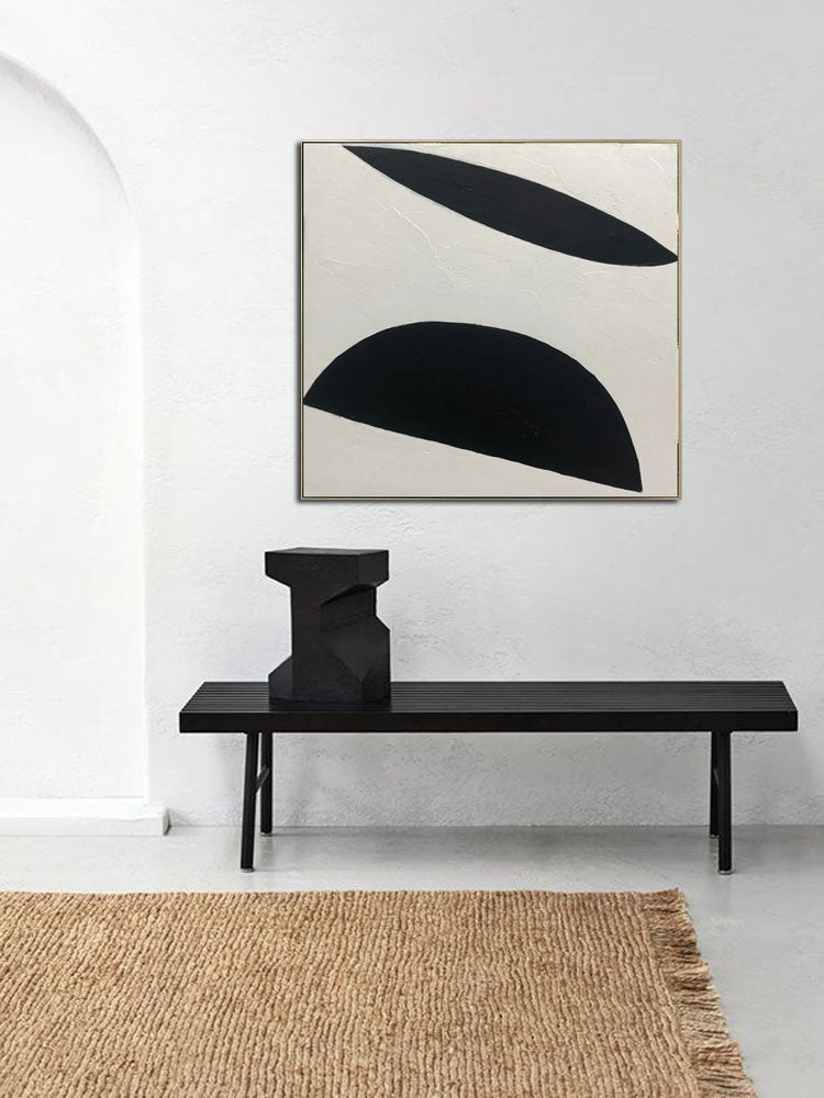 Black Leaflets Painting