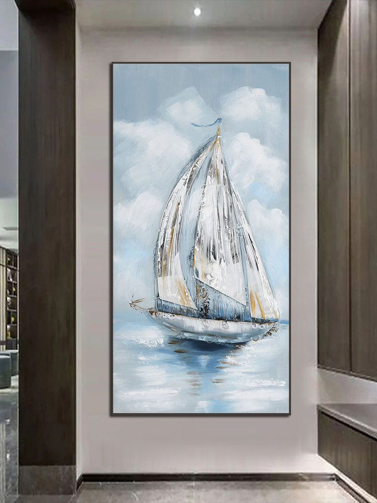 The Proud Skipper Painting