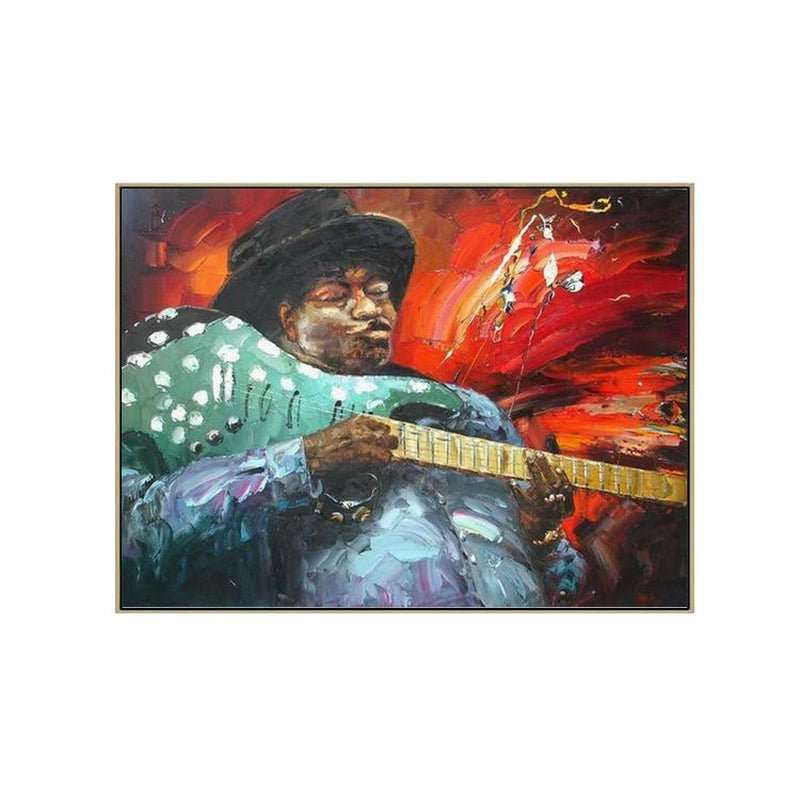 Guitar Funk Painting