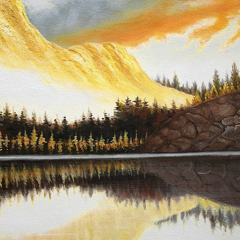 Mirror Mountain Painting