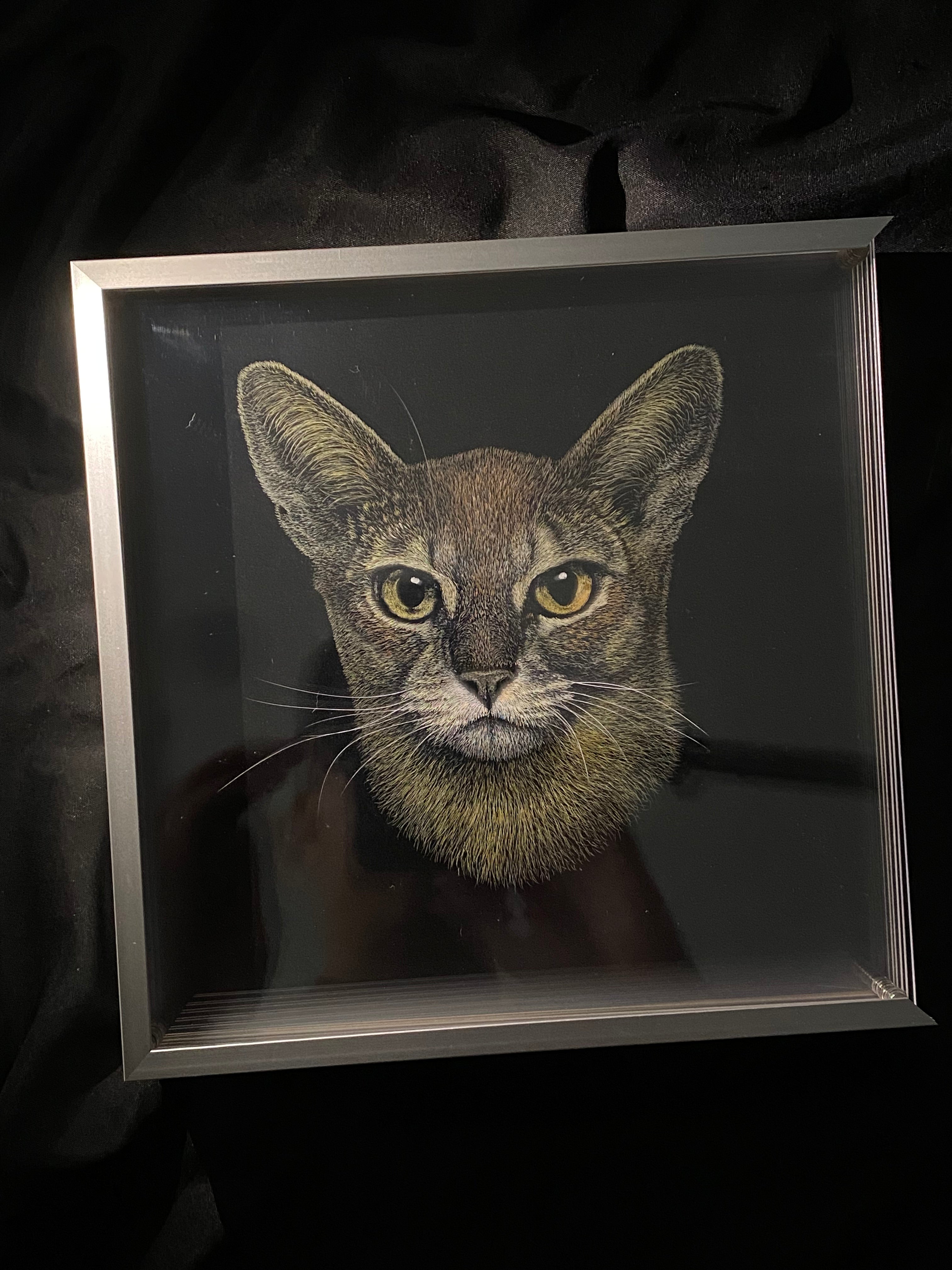 Custom 3D Pet Portrait - Handmade Layered Acrylic Art | Personalized Memorial Gift for Pet Lovers