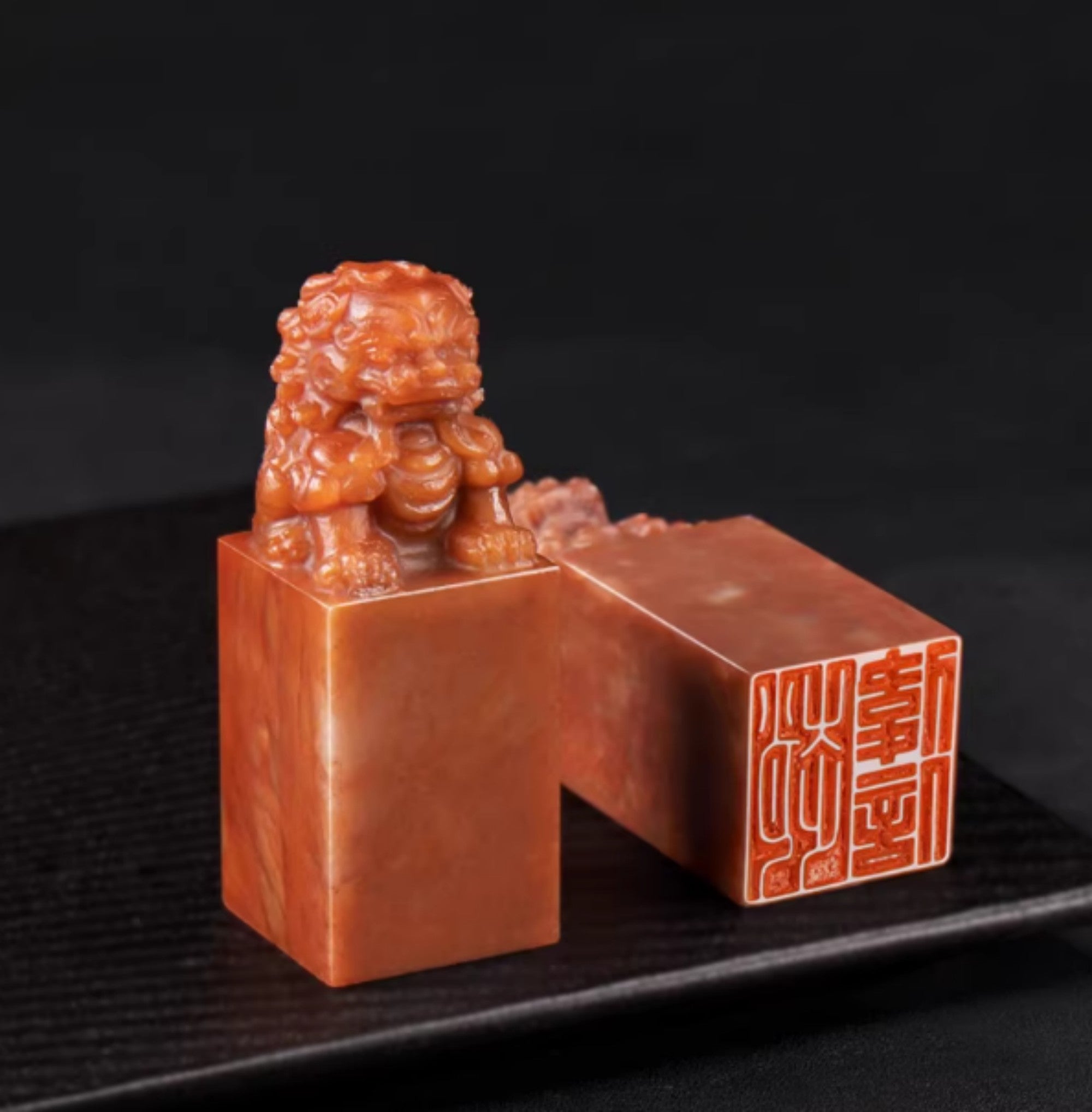 Custom Engraved Name or Words | Includes Ink & Ink Pad | Handmade Gift