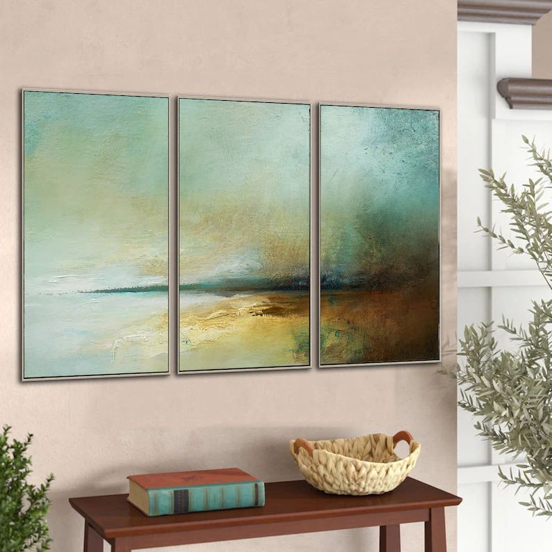 Beach at night Painting