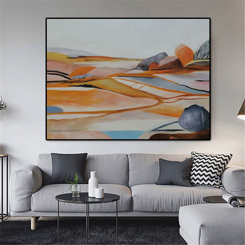 The Abstract Plains Painting