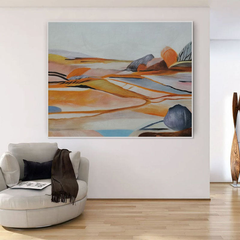 The Abstract Plains Painting