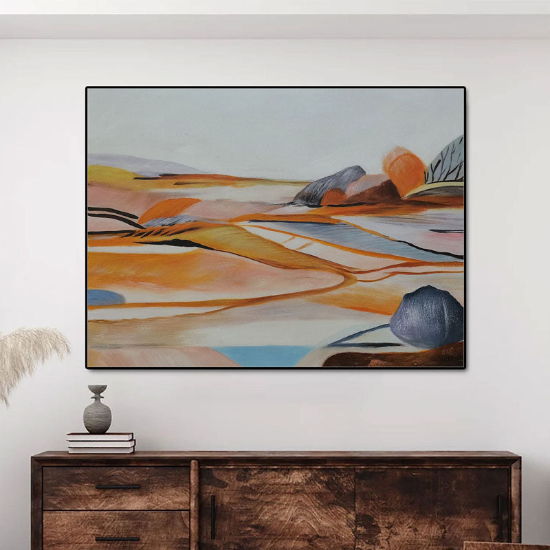 The Abstract Plains Painting